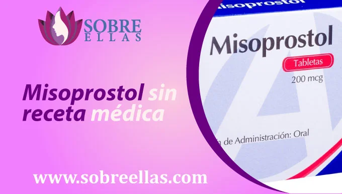 Se observa una caja de misoprostol de 200 mcg